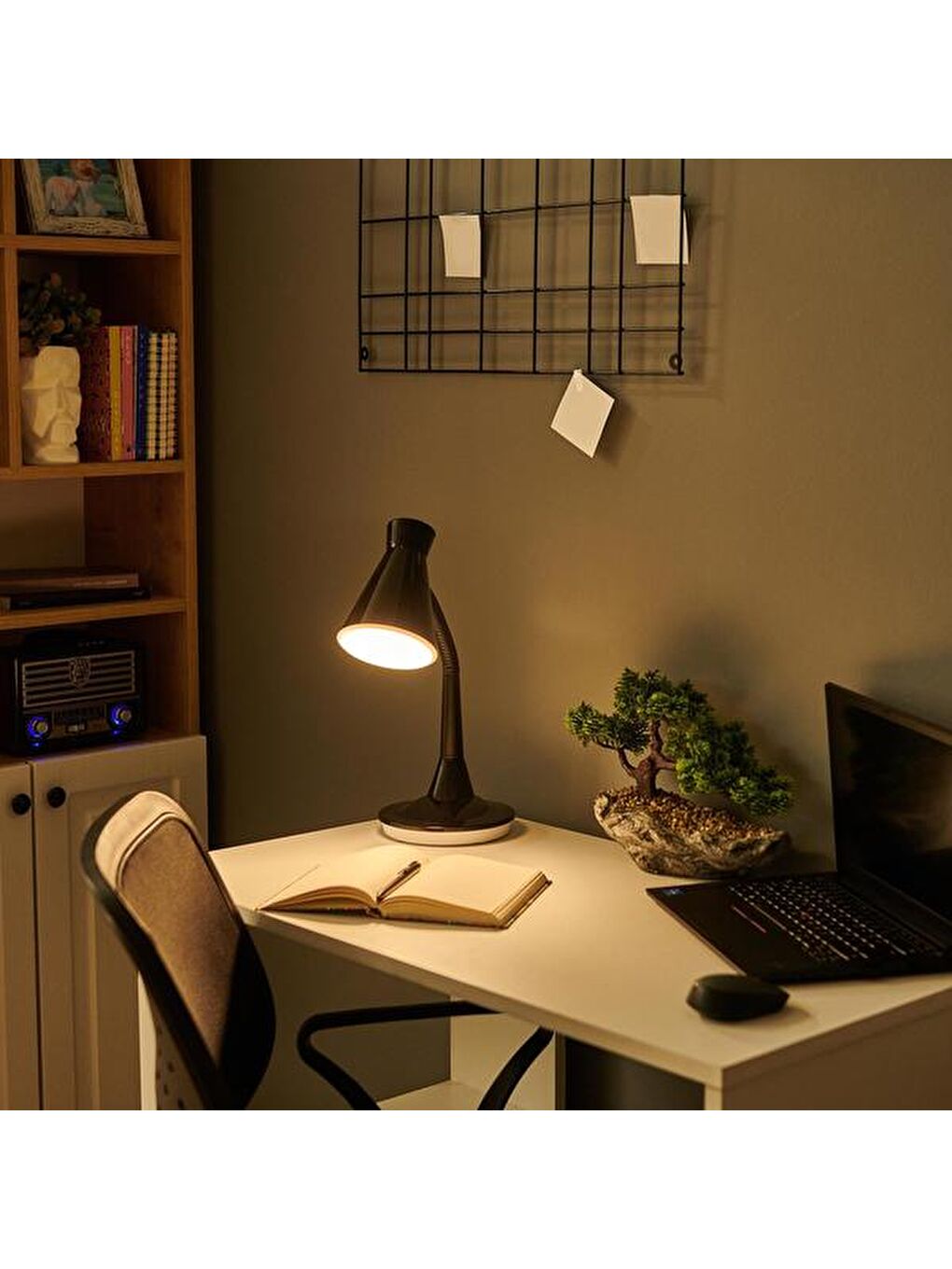 Fs Tl2001S Masa Lambası - Siyah-5