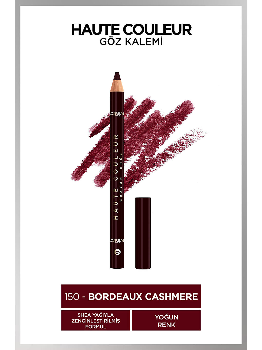 L'Oréal Paris Haute Couleur Göz Kalemi - 150 Bordeaux Cashmere