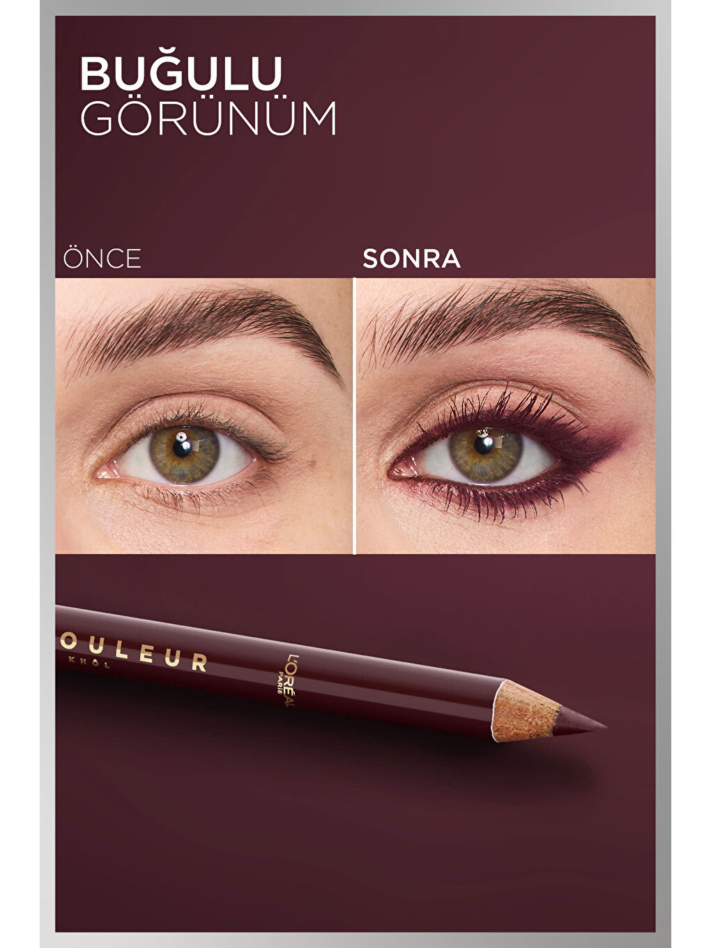 L'Oréal Paris Haute Couleur Göz Kalemi - 150 Bordeaux Cashmere-3