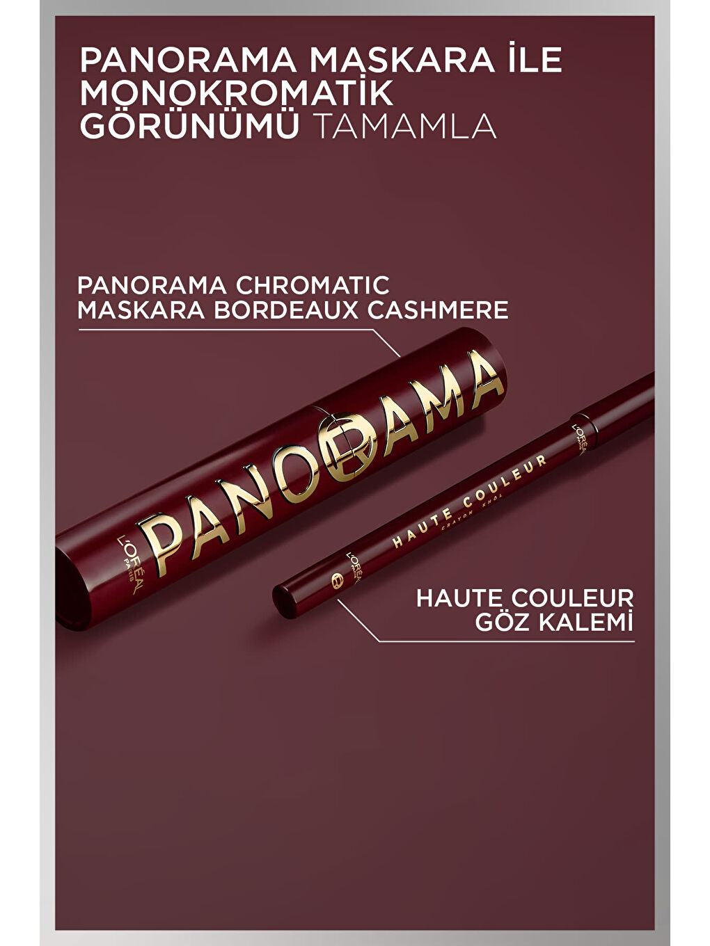 L'Oréal Paris Haute Couleur Göz Kalemi - 150 Bordeaux Cashmere-4