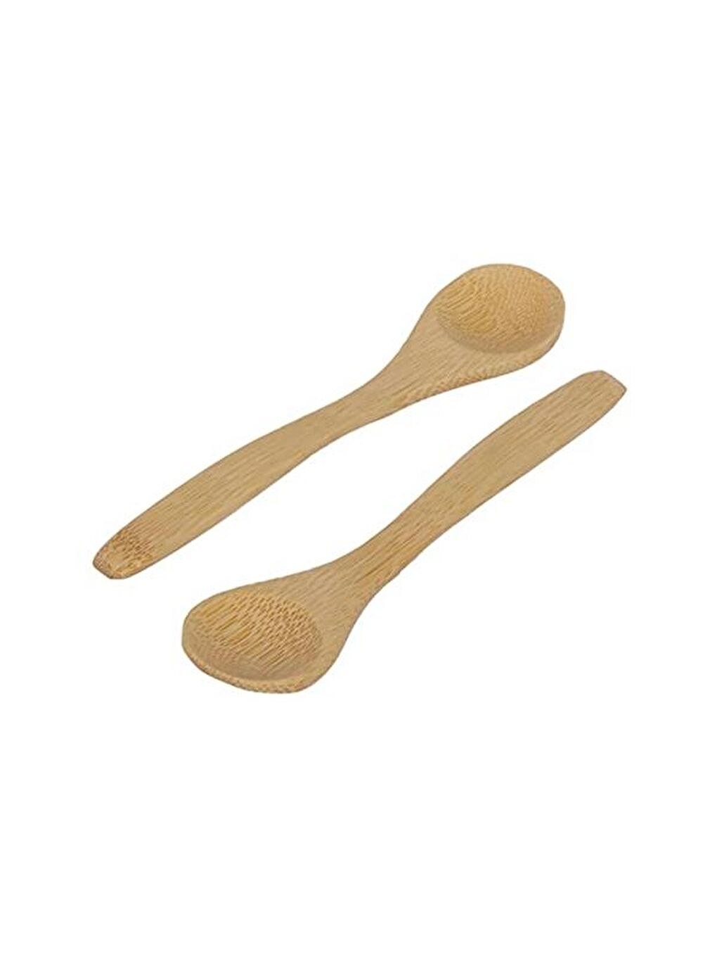 Bej Bambu Baharat Kaşığı 6'lı - Açık Kahverengi-2