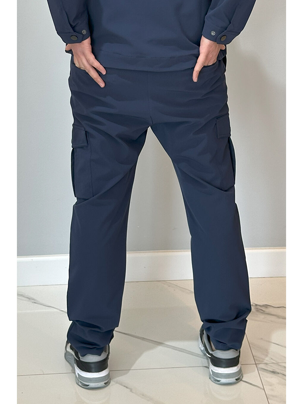 Erkek Çıtçıtlı Pantolon 24720 Lacivert-3