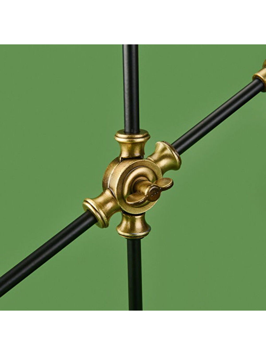 Hackney Masa Lambası - Siyah - 42x15x40 cm-2