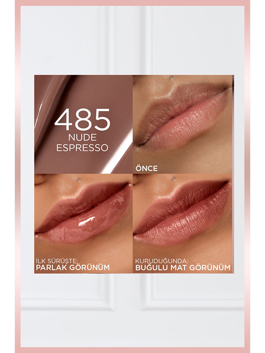 L'Oréal Paris Hyaluron Lip Tint - 485 Nude Espresso-3