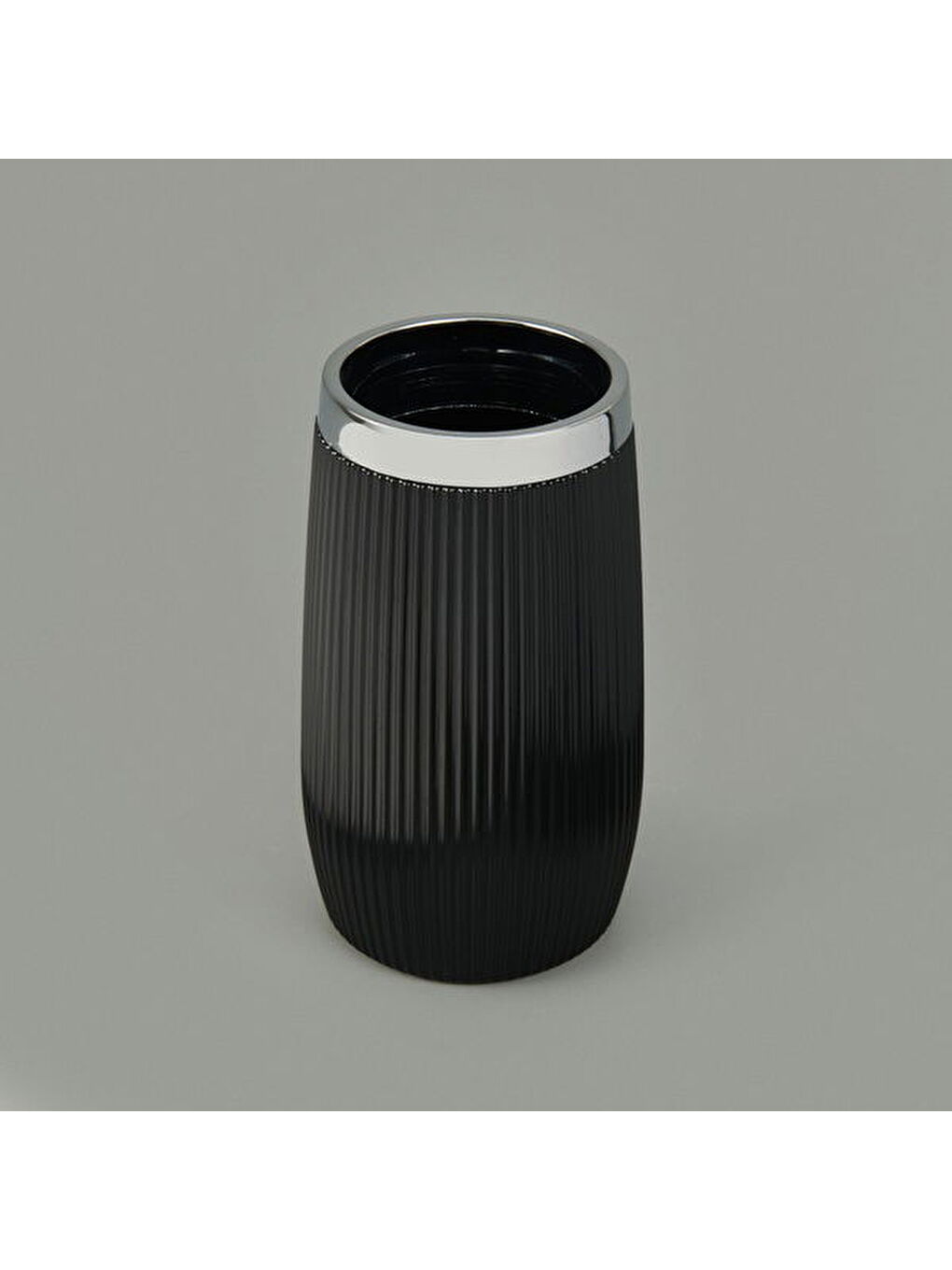 Bath Bella 2'li Sıvı Sabunluk ve Diş Fırçalık Seti - Siyah-3