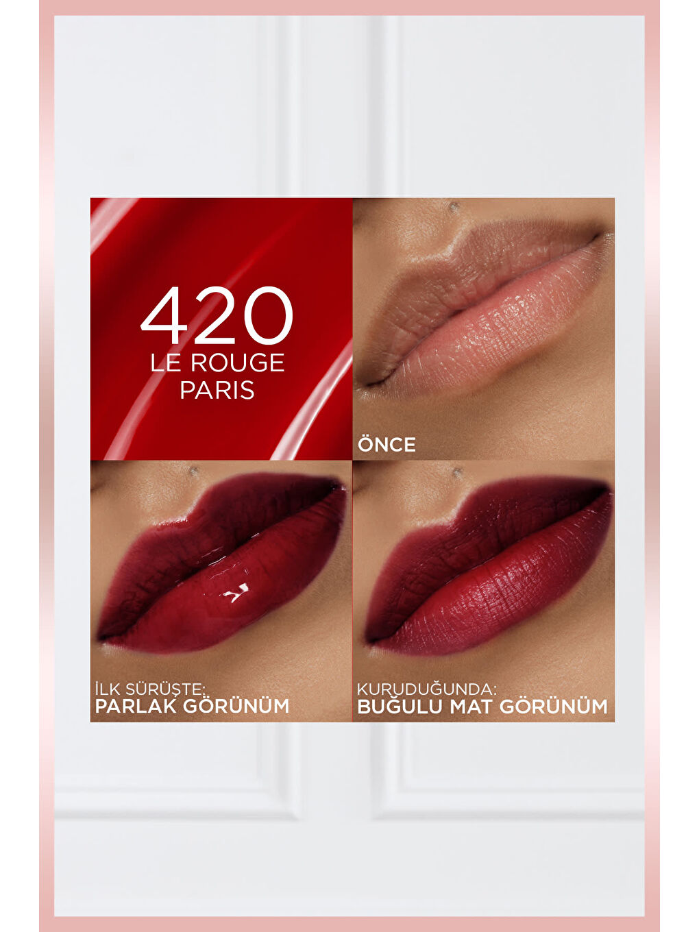 L'Oréal Paris Hyaluron Lip Tint - 420 Le Rogue Paris-3