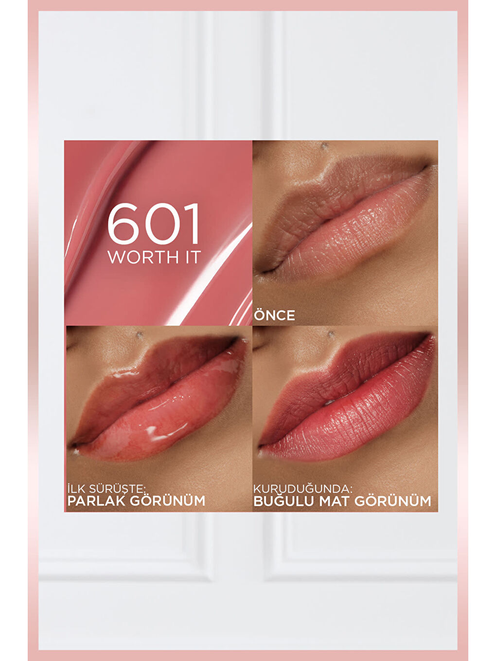L'Oréal Paris Hyaluron Lip Tint - 601 Worth It-2