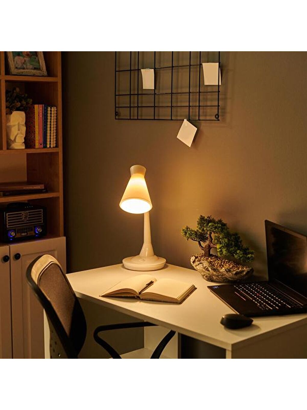 Fs Tl2001Y Masa Lambası - Beyaz-8