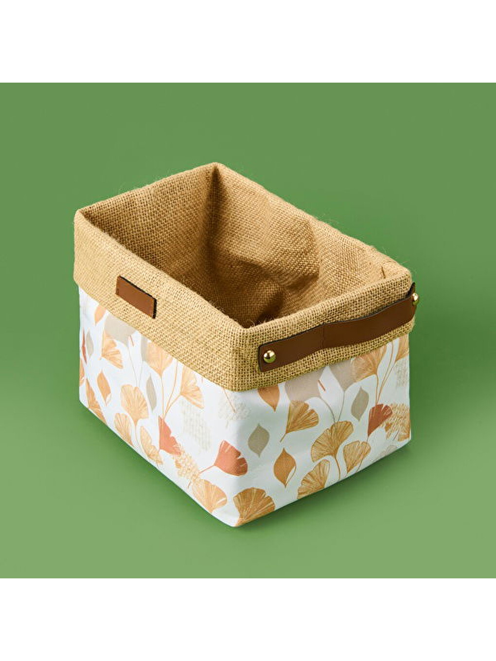 Karışık Living Melagne Çok Amaçlı Kumaş Sepet - Renkli - 22x18x18 cm-2