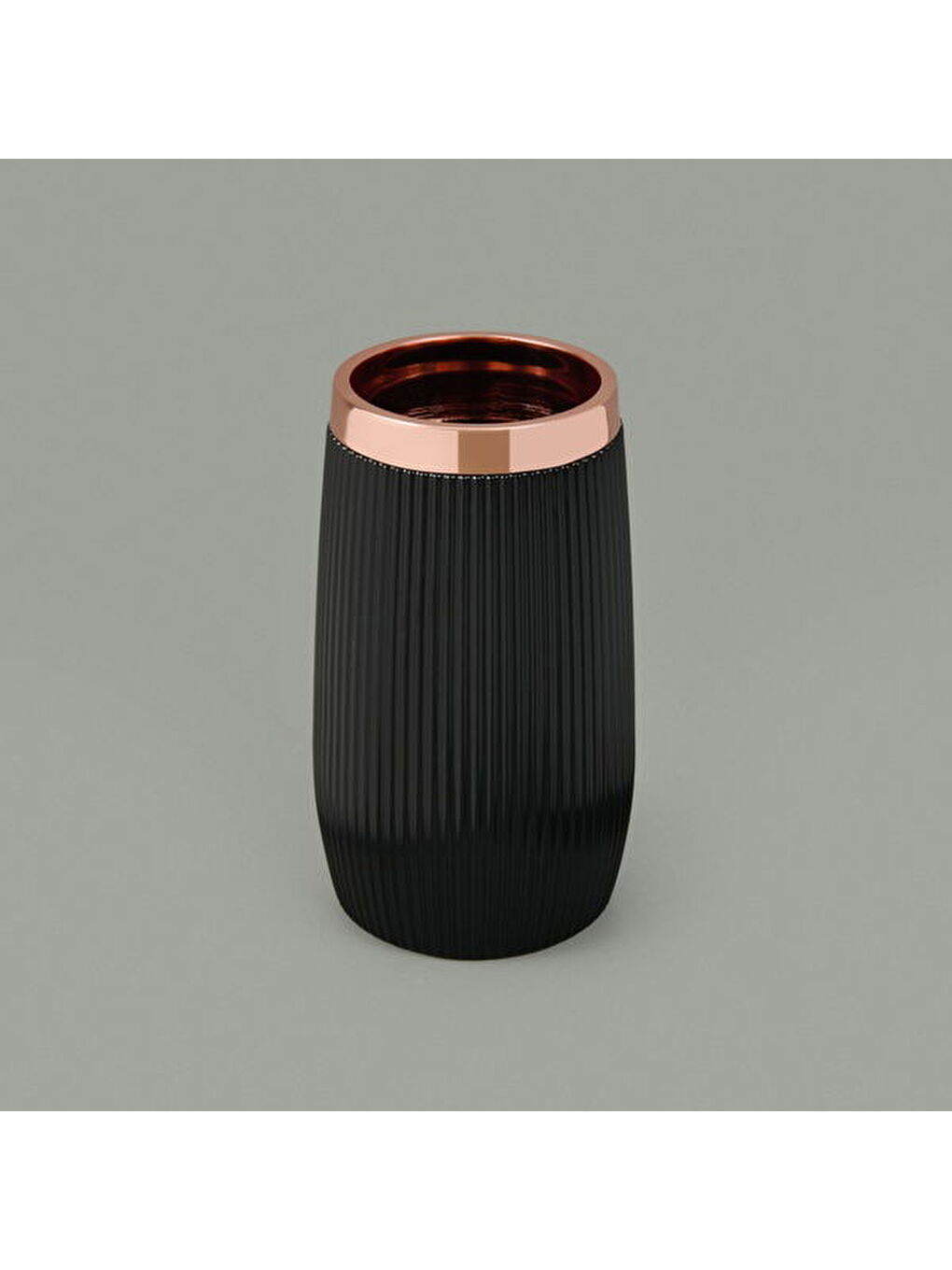 Bath Bella 2'li Sıvı Sabunluk ve Diş Fırçalık Seti - Siyah-3