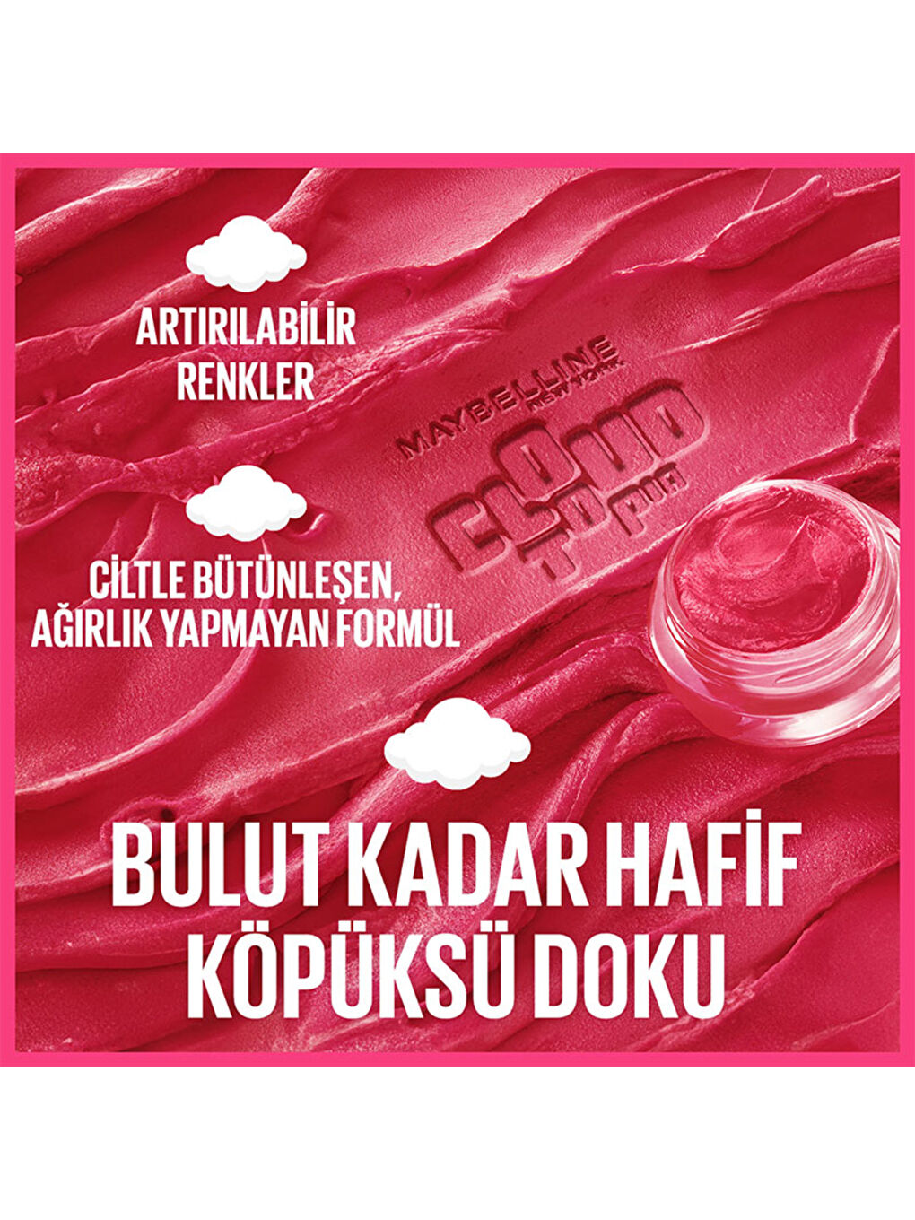Cloudtopia Köpük Dokulu Mat Allık 05 Coral Illusion-5