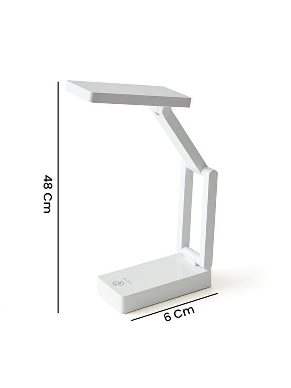 AF11-10019 Şarj Edilebilir Katlanabilir Masa Lambası - Beyaz-6