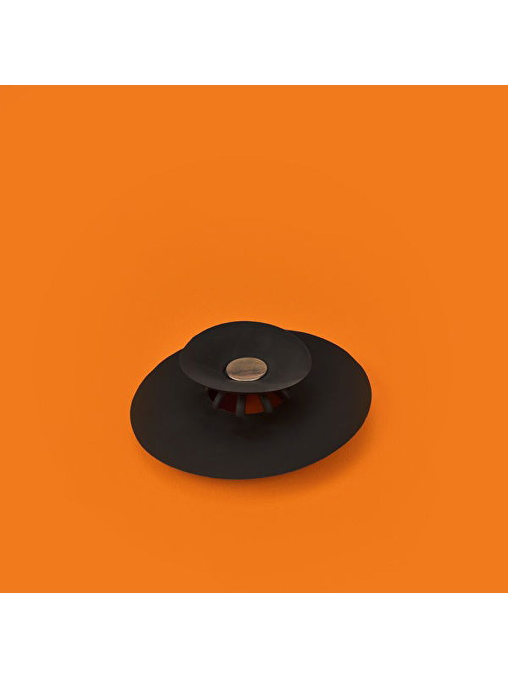 Karışık Silikon Gider Kapağı - Siyah