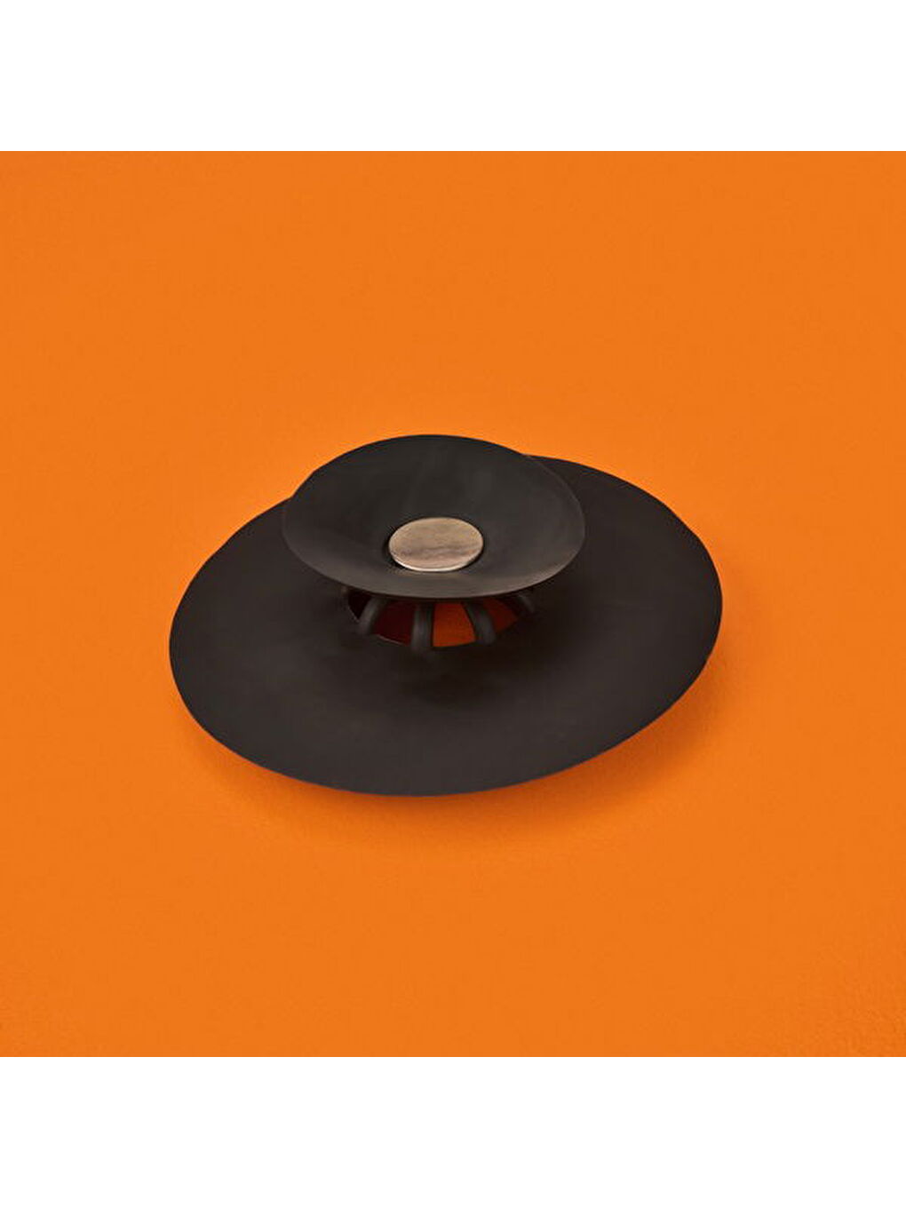 Karışık Silikon Gider Kapağı - Siyah-1