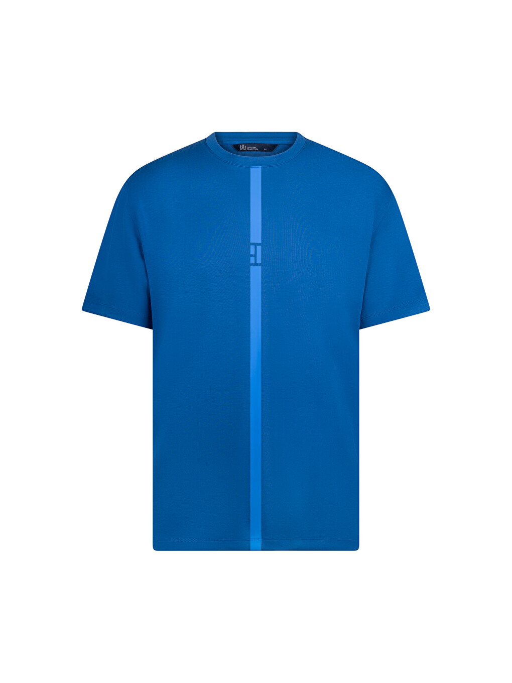 Mavi Saks Regular Fit Bisiklet Yaka Pamuklu Basic Tişört