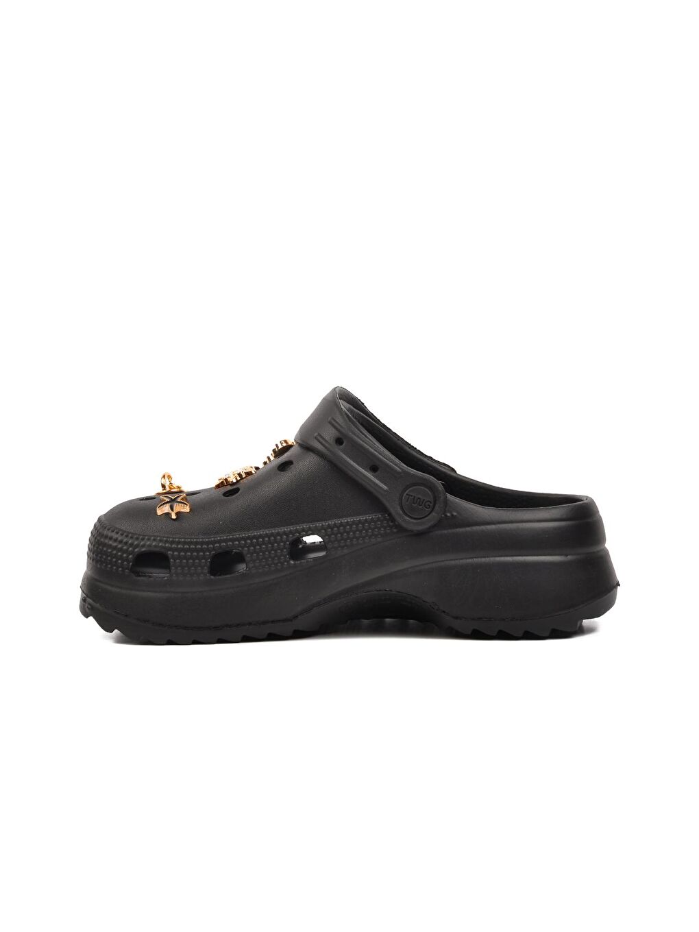 Siyah Kadın Sabo Terlik 205-1