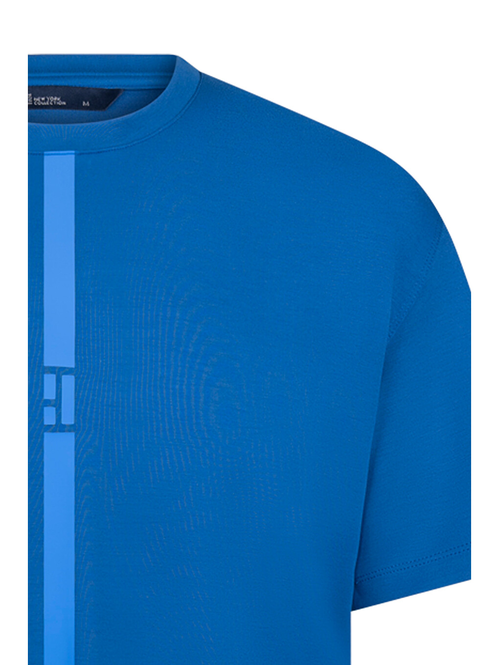 Mavi Saks Regular Fit Bisiklet Yaka Pamuklu Basic Tişört-2