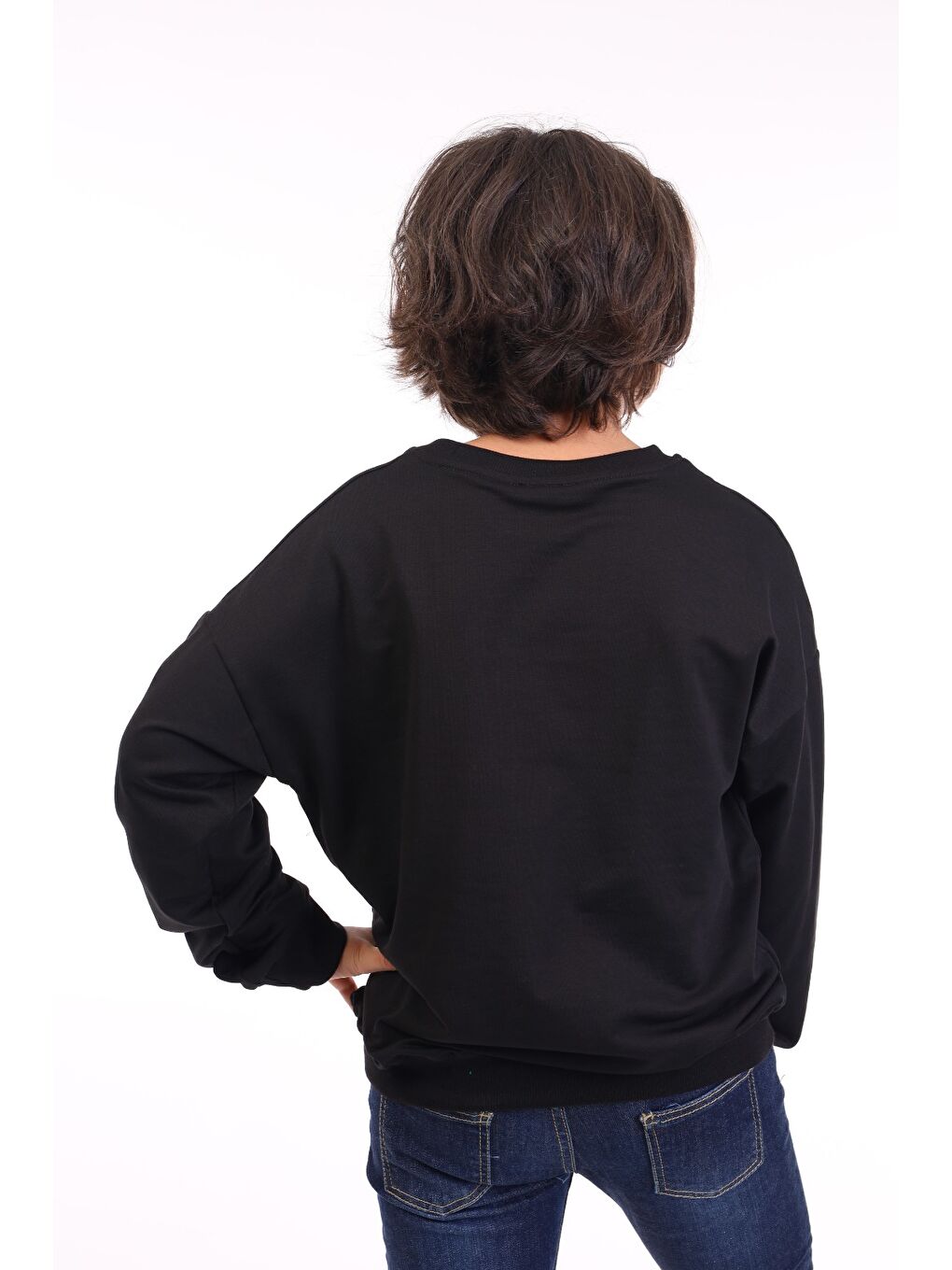 Toontoykids Siyah Erkek Çocuk Sweatshirt - 1