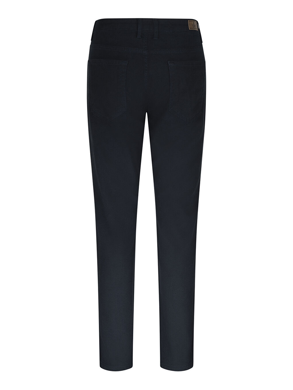 Lacivert Dinamik Fit 5 Cep Pamuklu Kanvas Pantolon-1