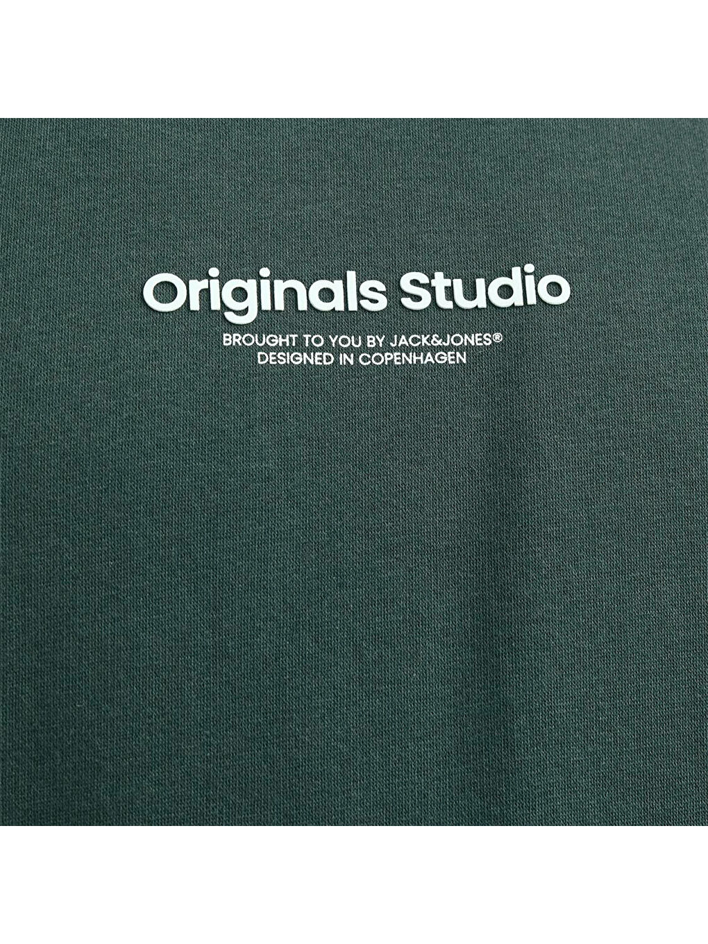 Vesterbro Erkek Yeşil Yuvarlak Yaka Sweatshirt-1