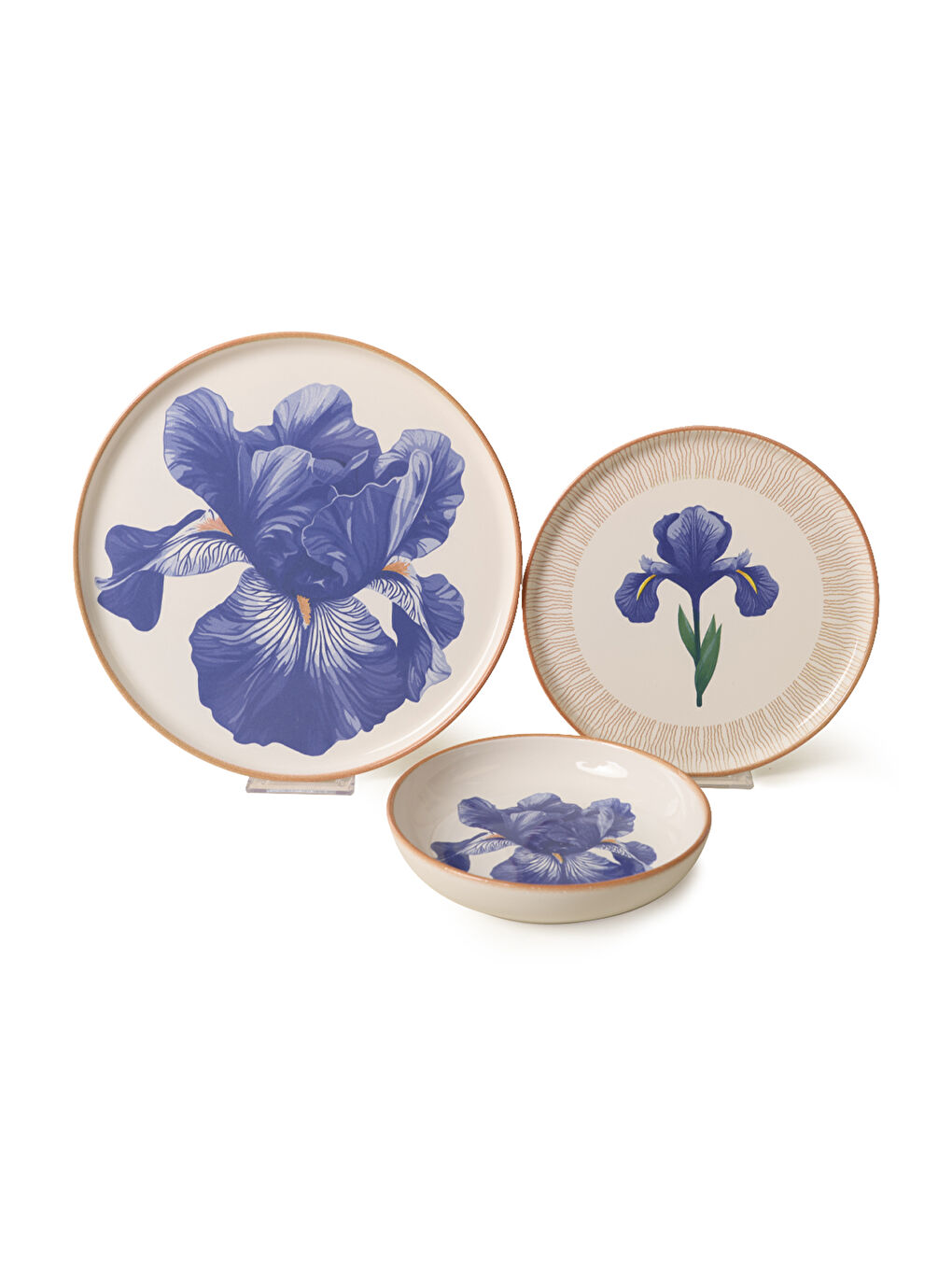 Karışık Brush & Bloom Yemek Takımı 18 Parça 6 Kişilik-7