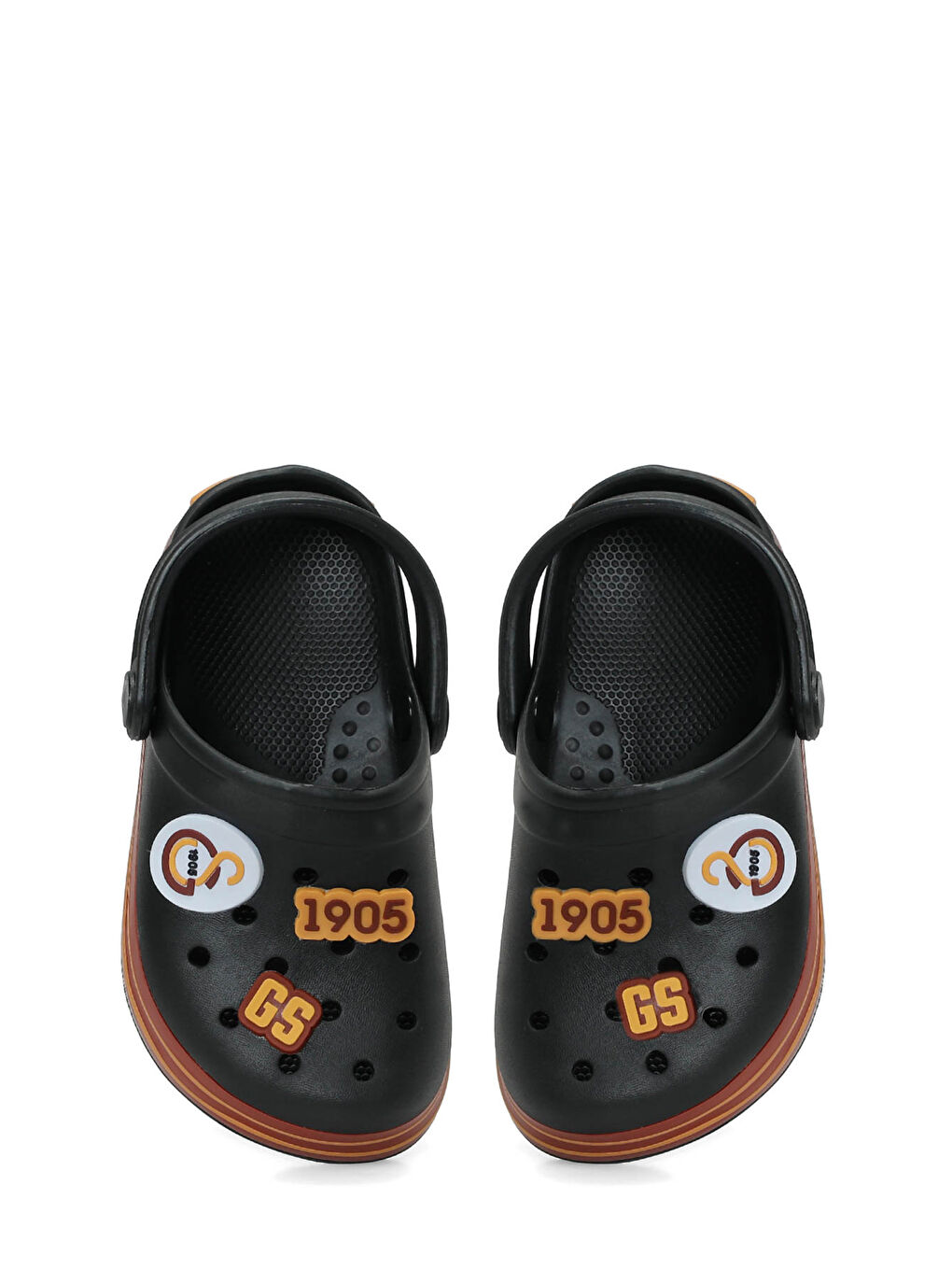 BERTA J II  P Siyah Erkek Çocuk Sabo Terlik-3