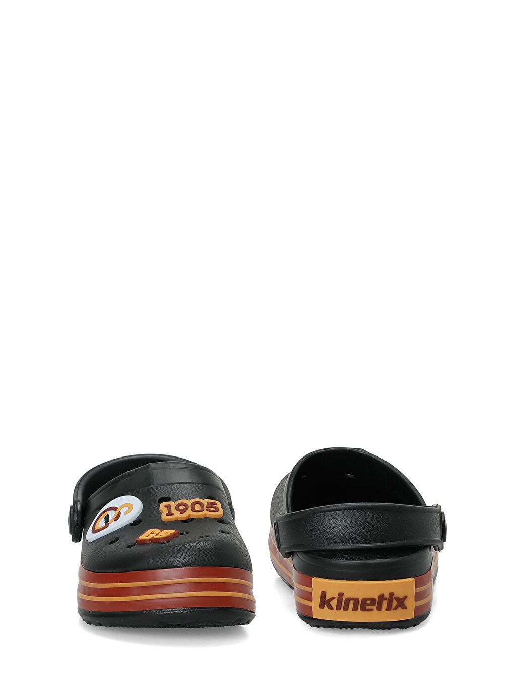 BERTA J II  P Siyah Erkek Çocuk Sabo Terlik-4