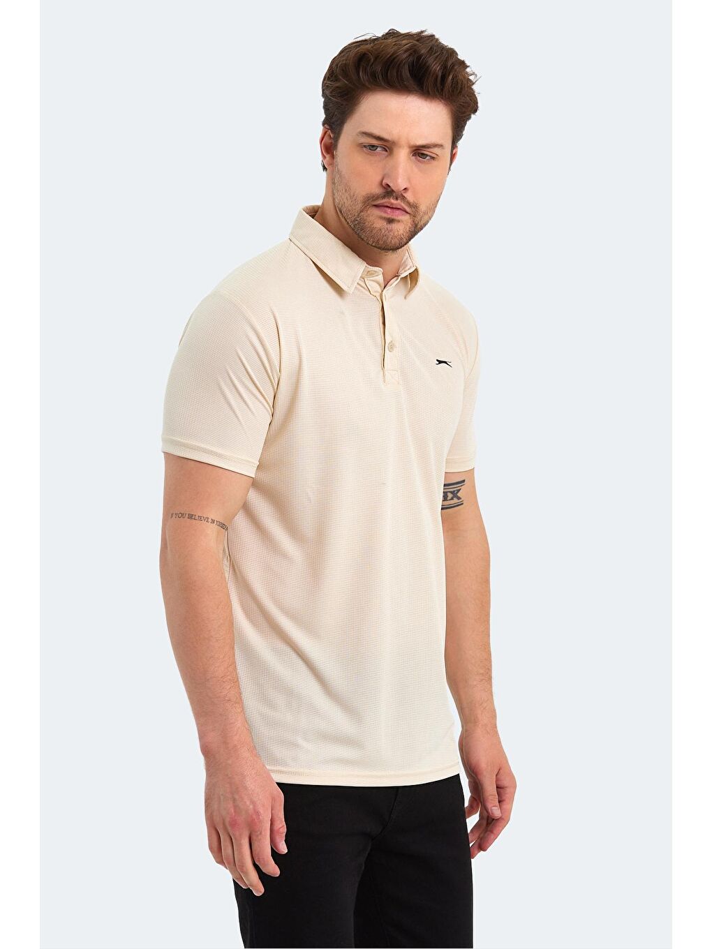 SLAZENGER Bej SLOAN Erkek T-Shirt Bej - 2