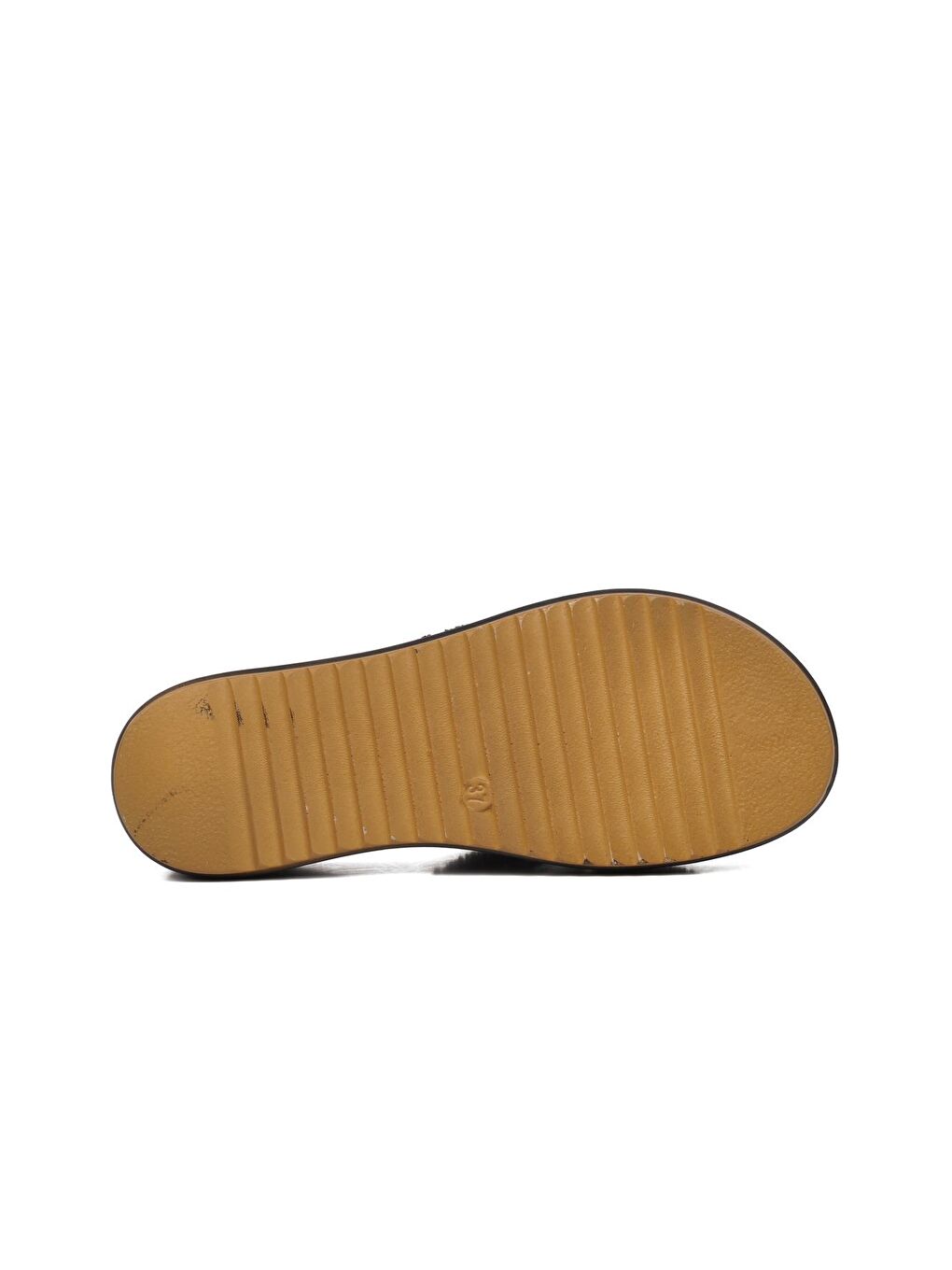 Siyah Taşlı Düz Kadın Terlik 286064-4