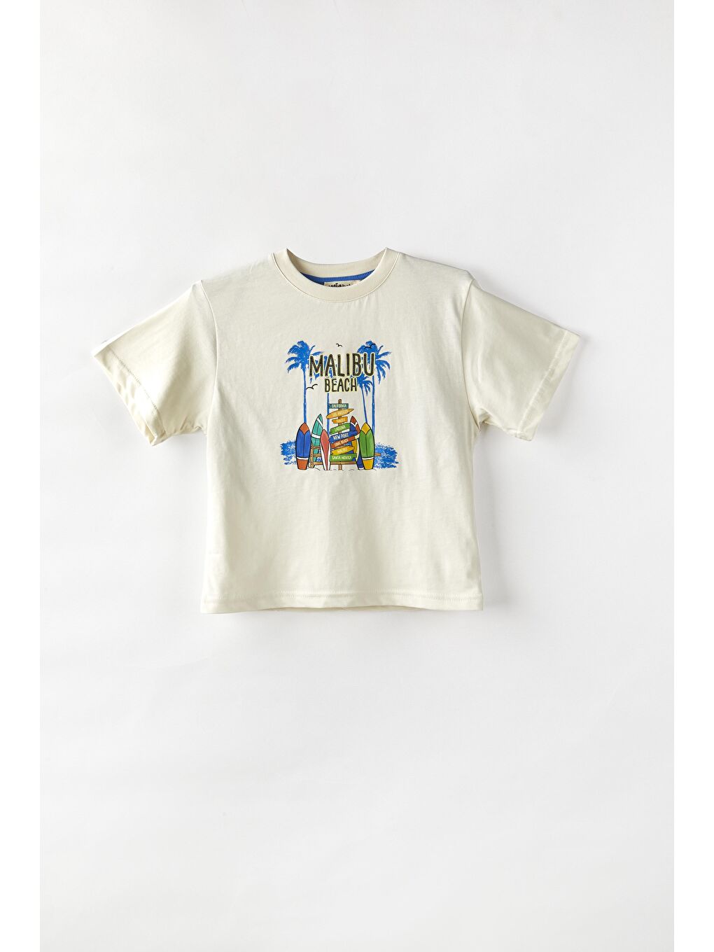 Beyaz Basic Şortlu Takım-1