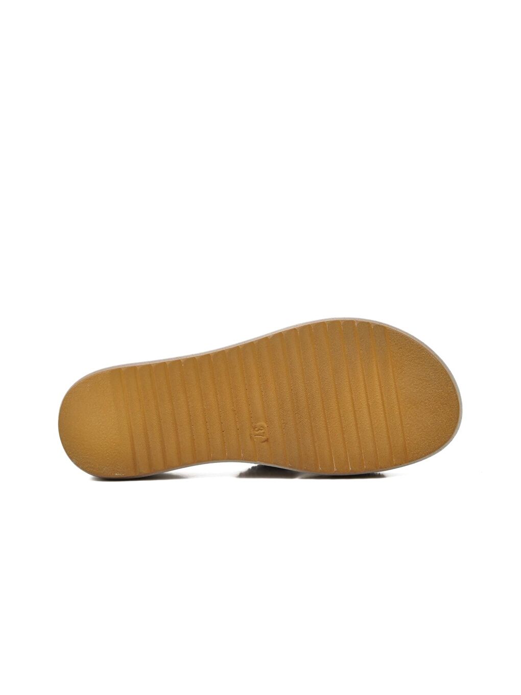 Gri Gümüş Taşlı Düz Kadın Terlik 286064-4