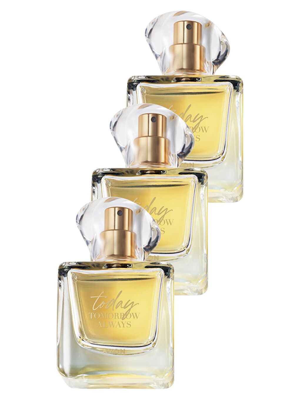 AVON Renksiz Today Kadın Parfüm Edp 50 Ml. Üçlü Set