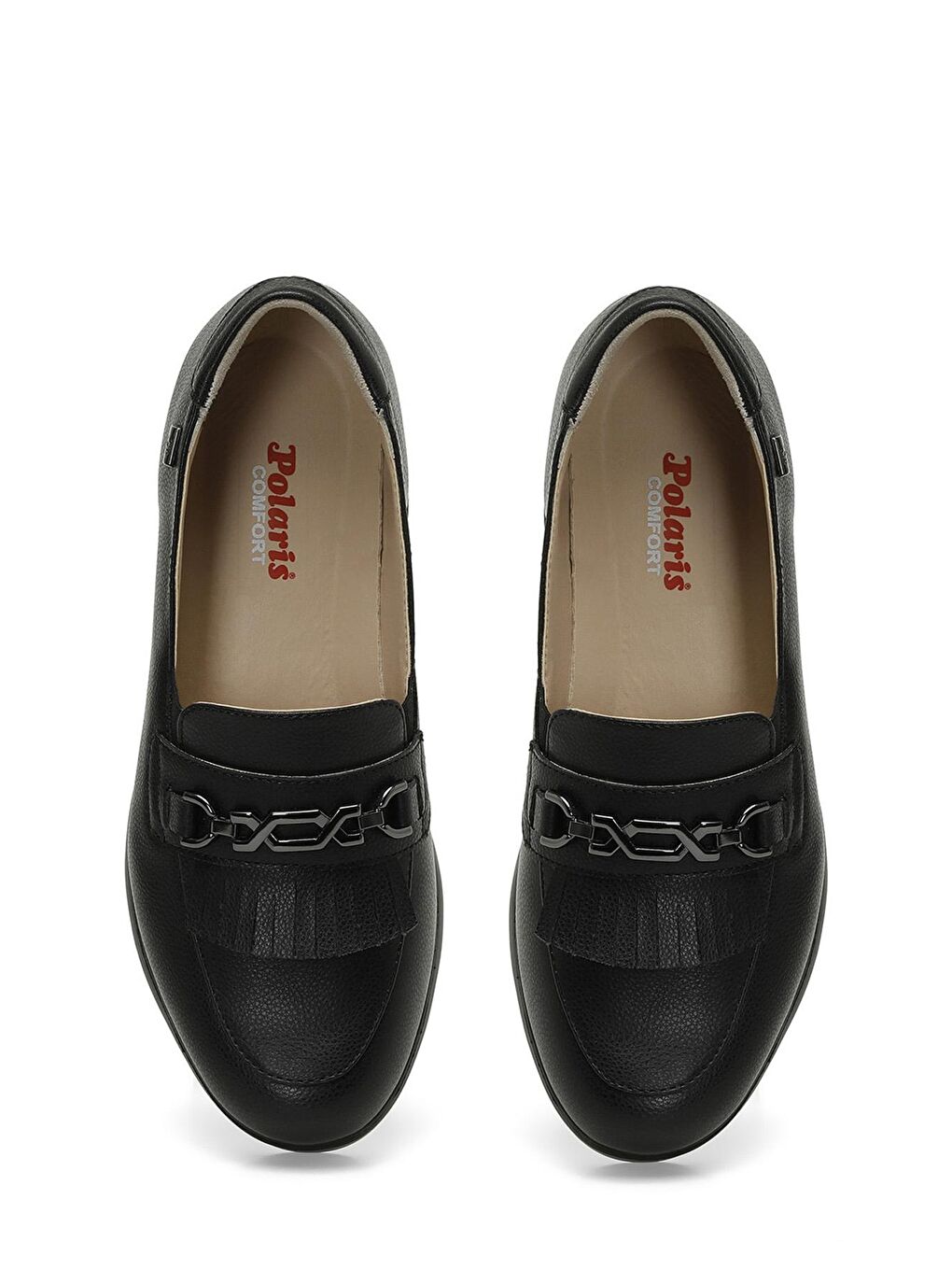 166010.Z4FX Siyah Kadın Loafer-3