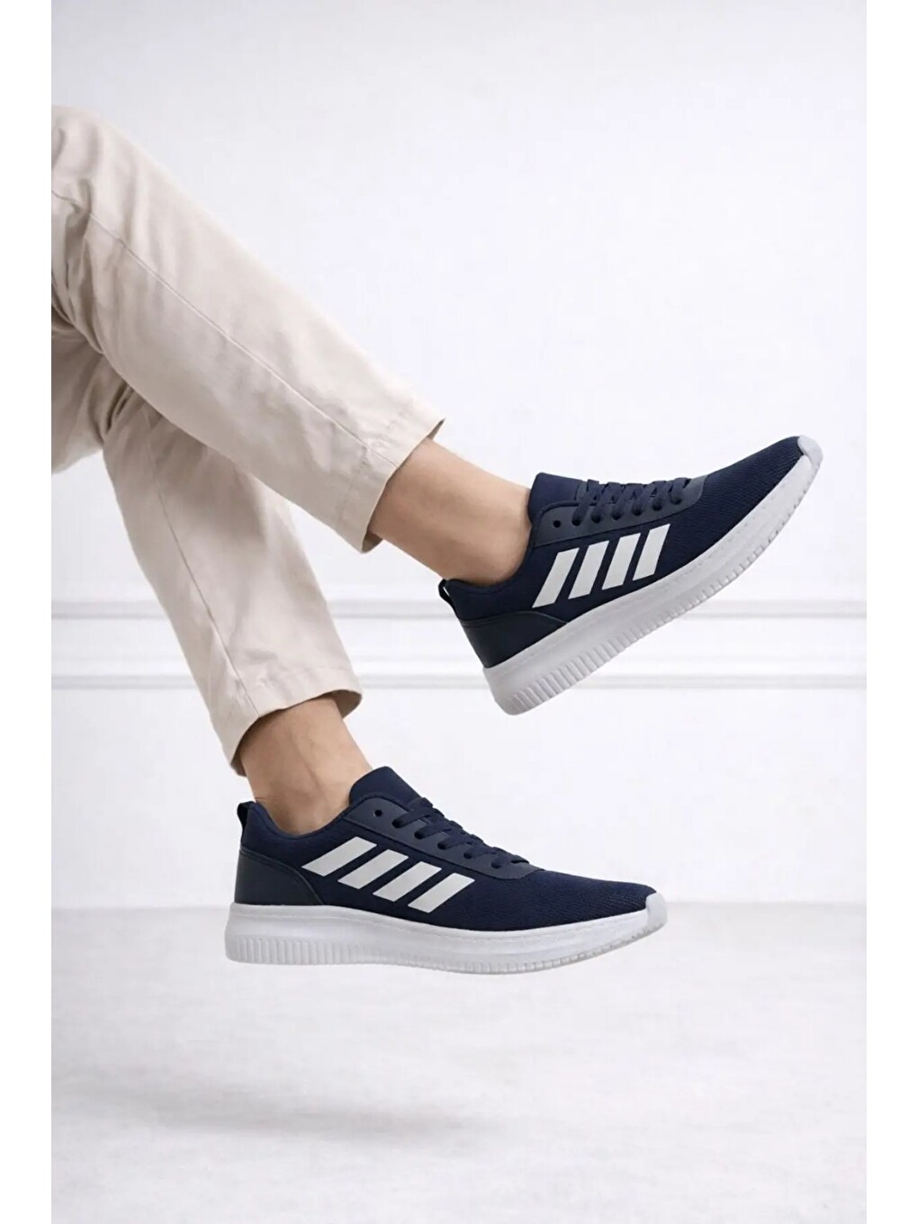 Lacivert Unisex Aqua Ayakkabı Günlük Ayakkabı Ortopedik Taban Günlük Ayakkabı Sneakers-2
