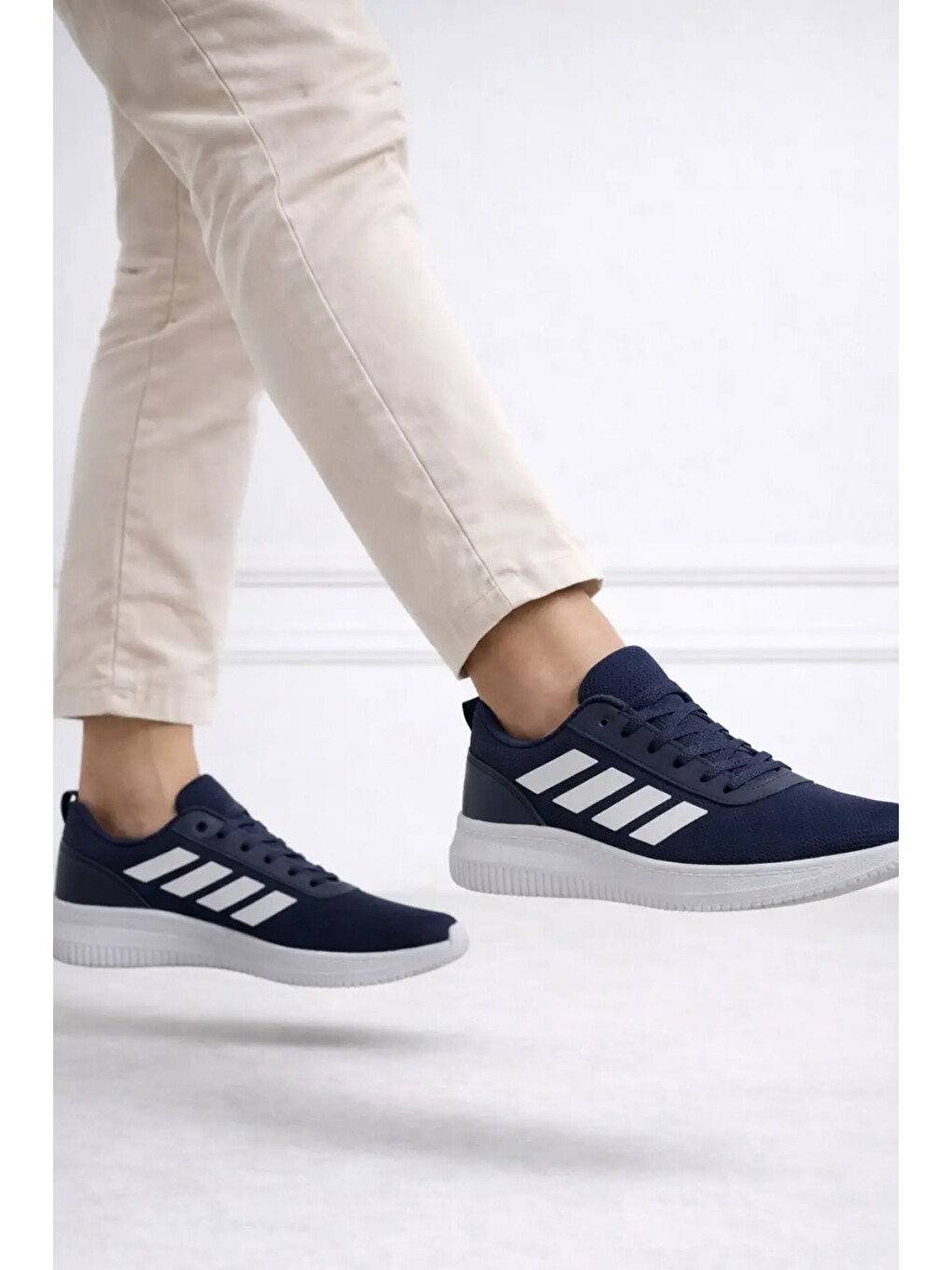 Lacivert Unisex Aqua Ayakkabı Günlük Ayakkabı Ortopedik Taban Günlük Ayakkabı Sneakers-4