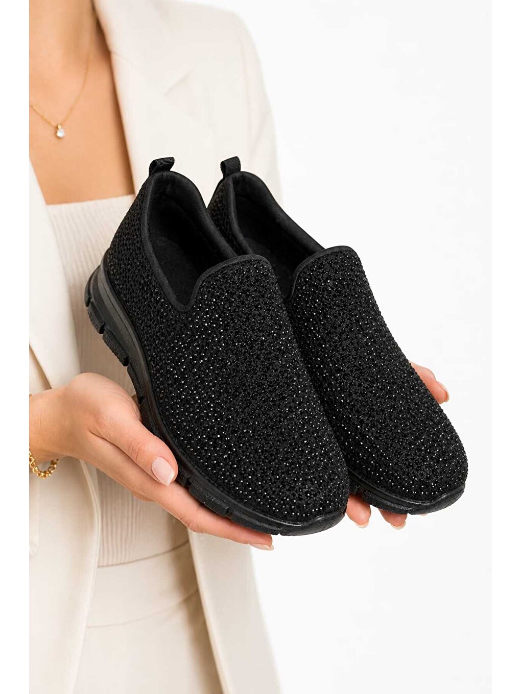 Siyah Unisex Aqua Ayakkabı Günlük Ayakkabı Ortopedik Taban Günlük Ayakkabı Sneakers-2