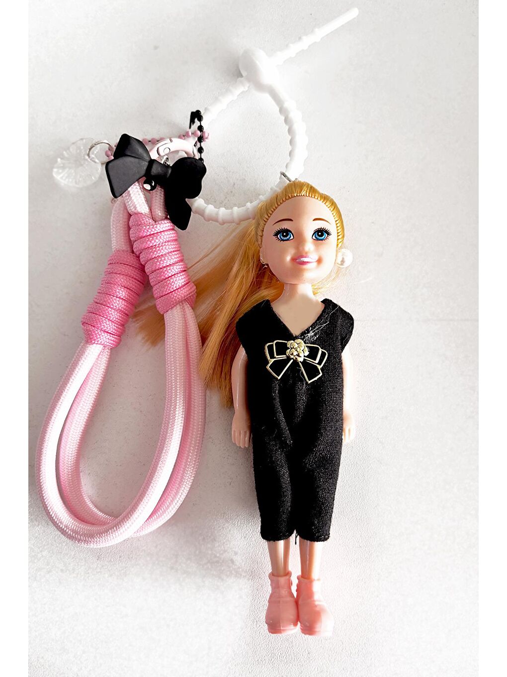 New Obsessions Karişik Diana Baby Doll Charmlı Çanta Süsü Anahtarlık - 1
