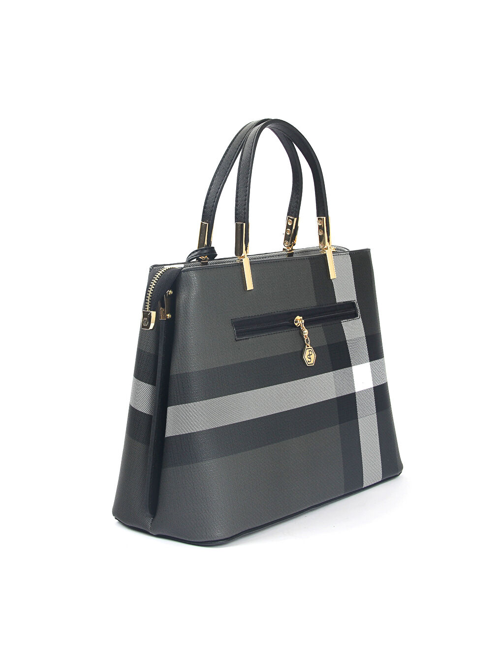 Kadın Omuz Çantası 924-33464 ÇAPRAZ BAYAN ÇANTASI M129 SİYAH-MAT Siyah-2