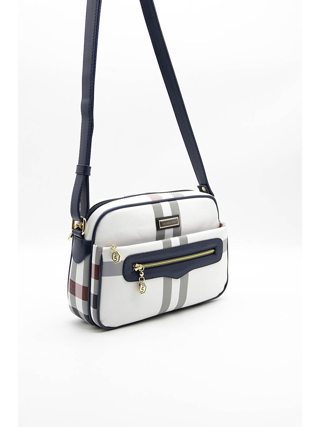 Beyaz Kadın Çapraz Çanta 491-39134 ÇAPRAZ BAYAN ÇANTASI MK3 BEYAZ-MAT LACİ-1