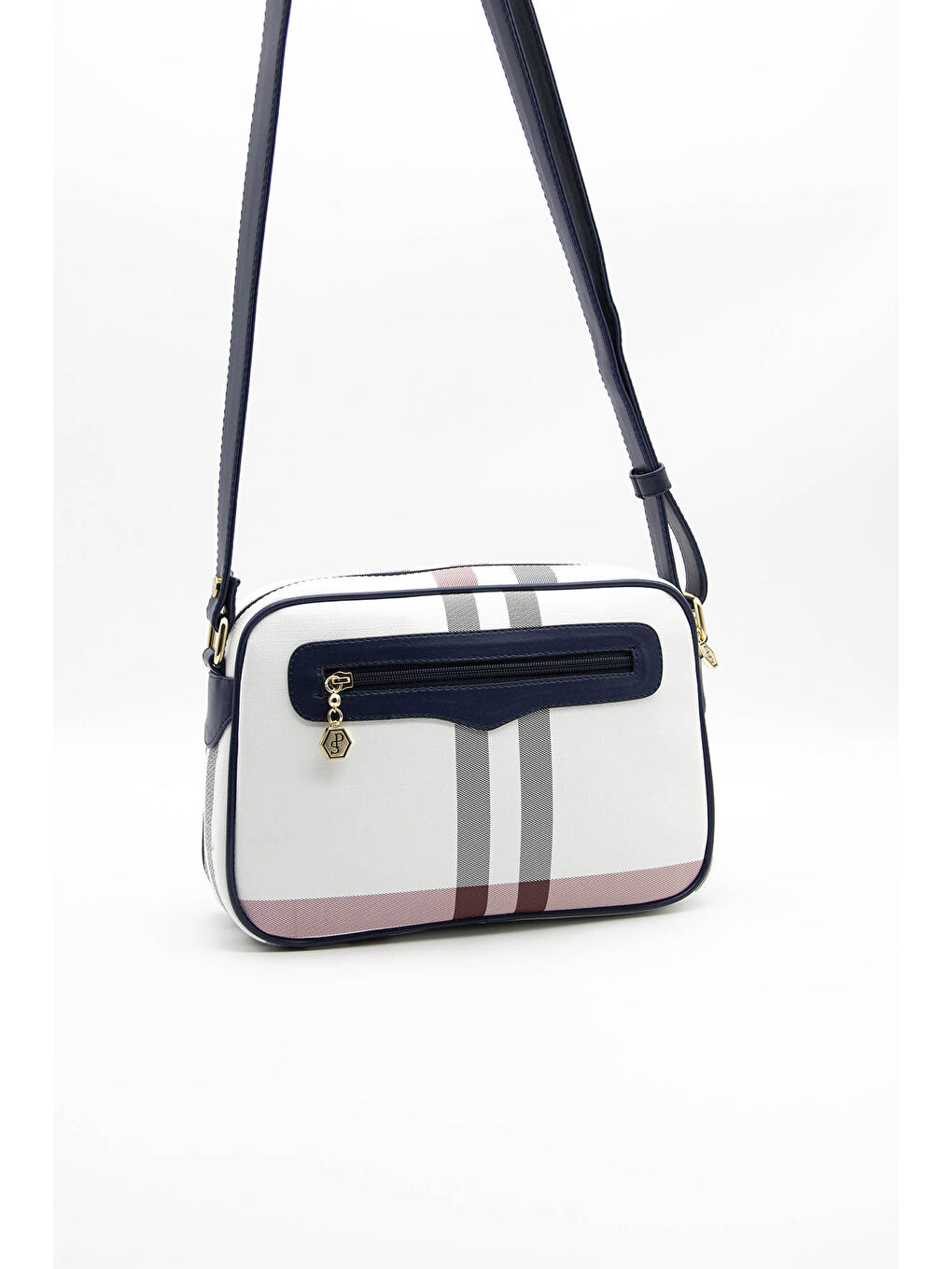 Beyaz Kadın Çapraz Çanta 491-39134 ÇAPRAZ BAYAN ÇANTASI MK3 BEYAZ-MAT LACİ-3