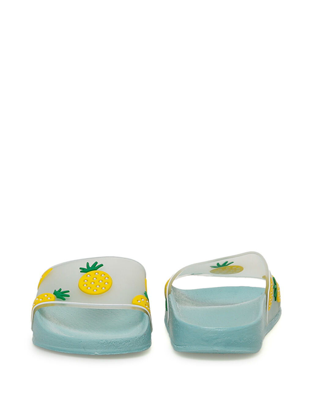 624395.P3FX Yeşil Kız Çocuk Terlik-4