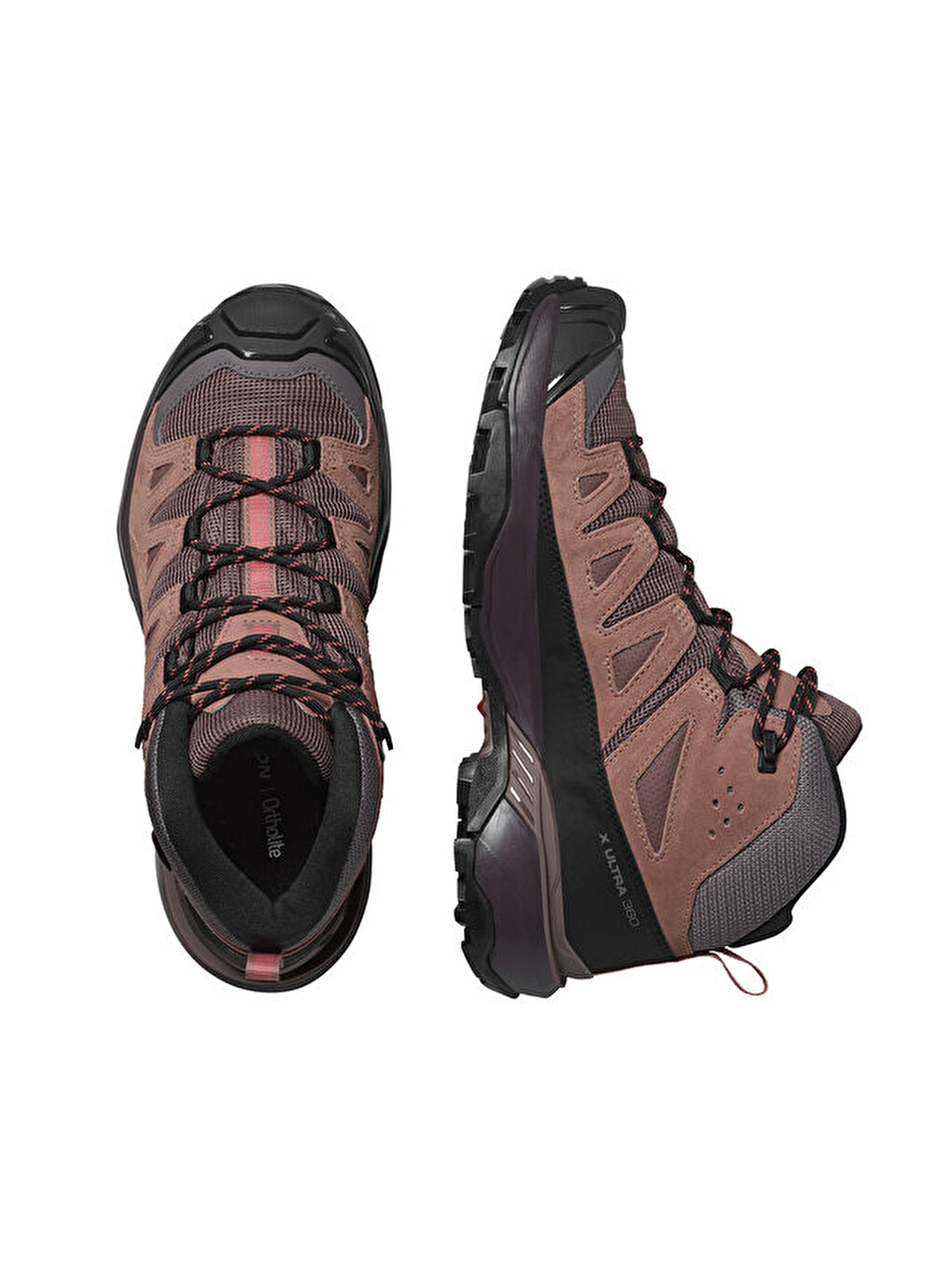 X Ultra 360 Leather Mid Gore-tex Kadın Outdoor Botul47571000 Kahverengi-4