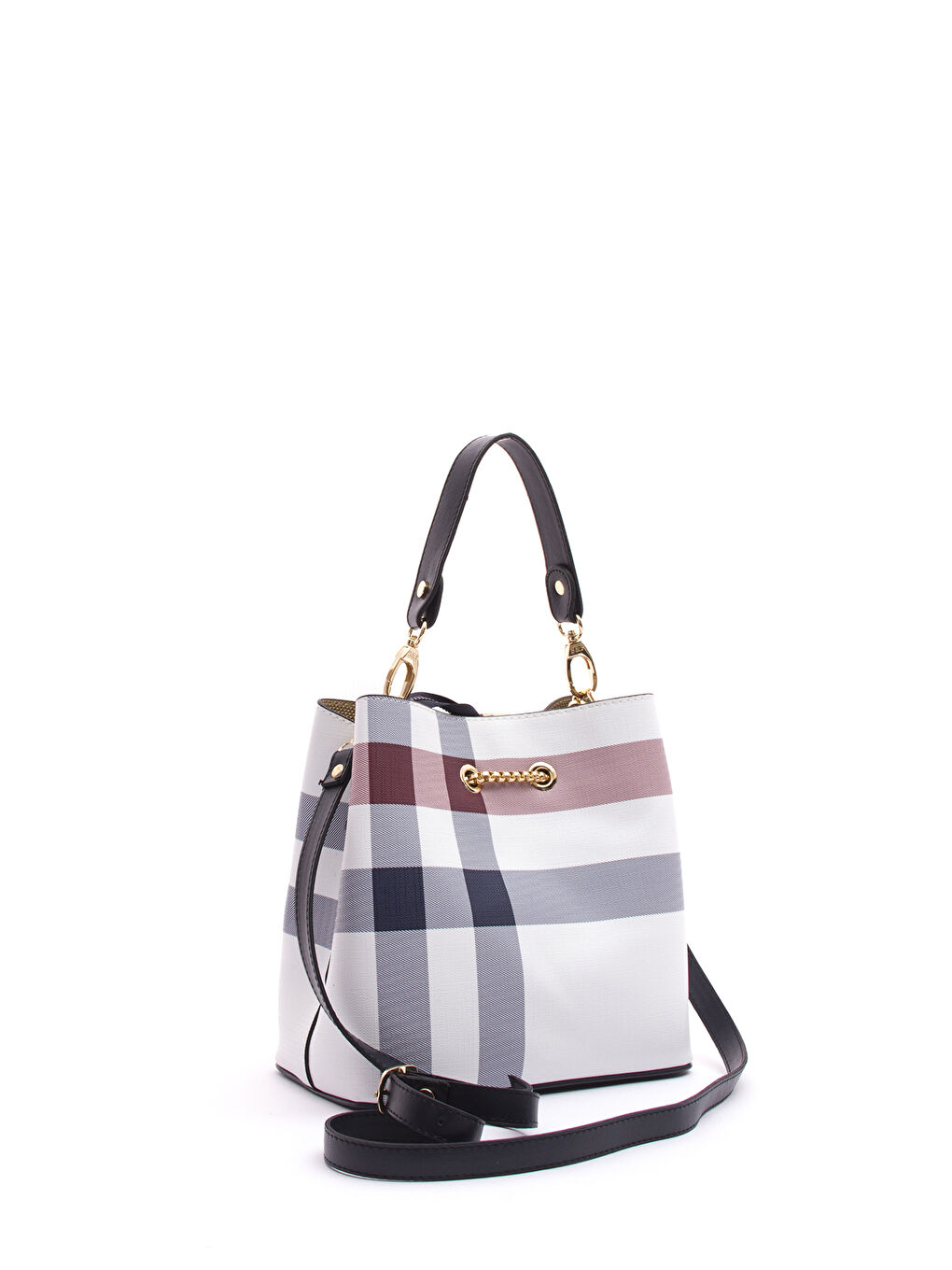 Beyaz Kadın Çapraz Çanta 967-33962 ÇAPRAZ BAYAN ÇANTASI M3 BEYAZ-MAT LACİ-2