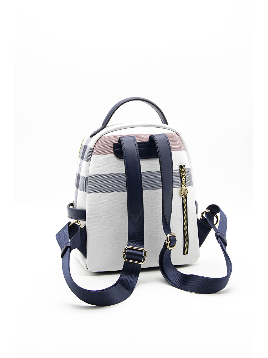 Beyaz Kadın 1061-39326 SIRT ÇANTASI M3 BEYAZ-MAT LACİ-3