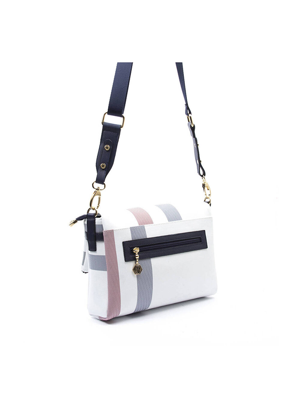 Beyaz Kadın Çapraz Çanta 963-36287 ÇAPRAZ BAYAN ÇANTASI MK3 BEYAZ-MAT LACİ-2