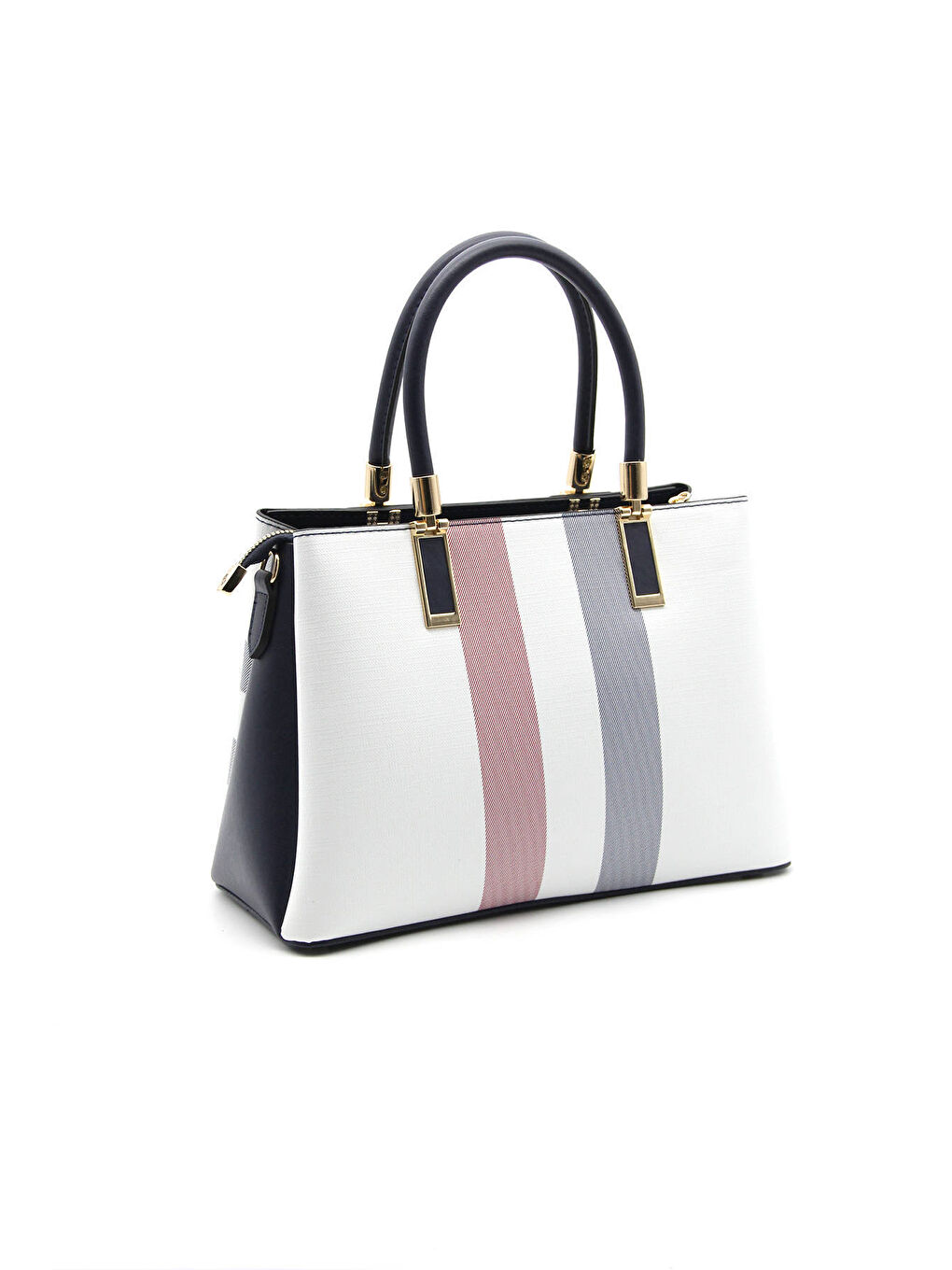 Beyaz Kadın Omuz Çantası 1000-36494 BAYAN ÇANTASI M3 BEYAZ-MAT LACİ-3