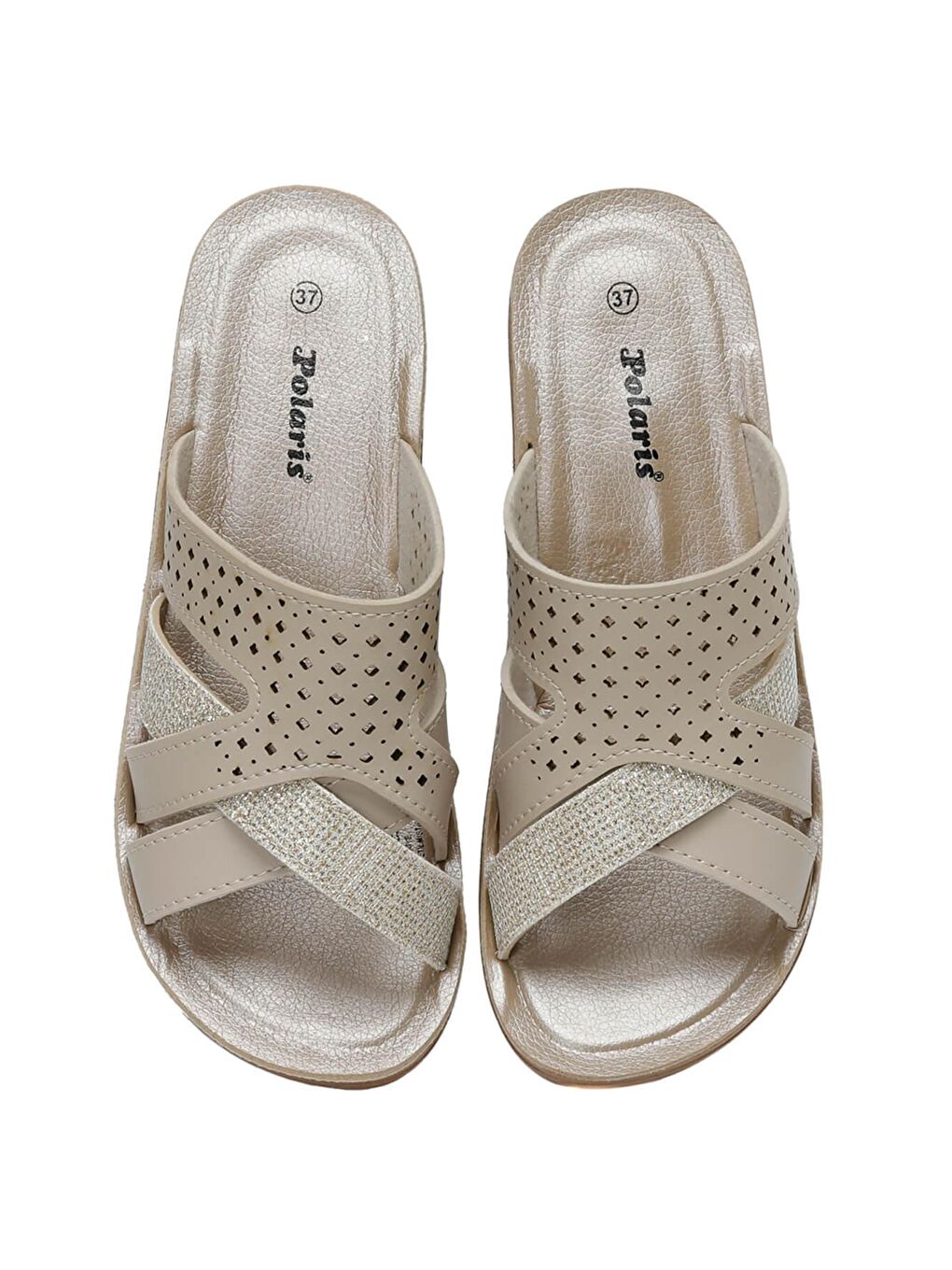 401096.Z3FX Bej Kadın Terlik-3