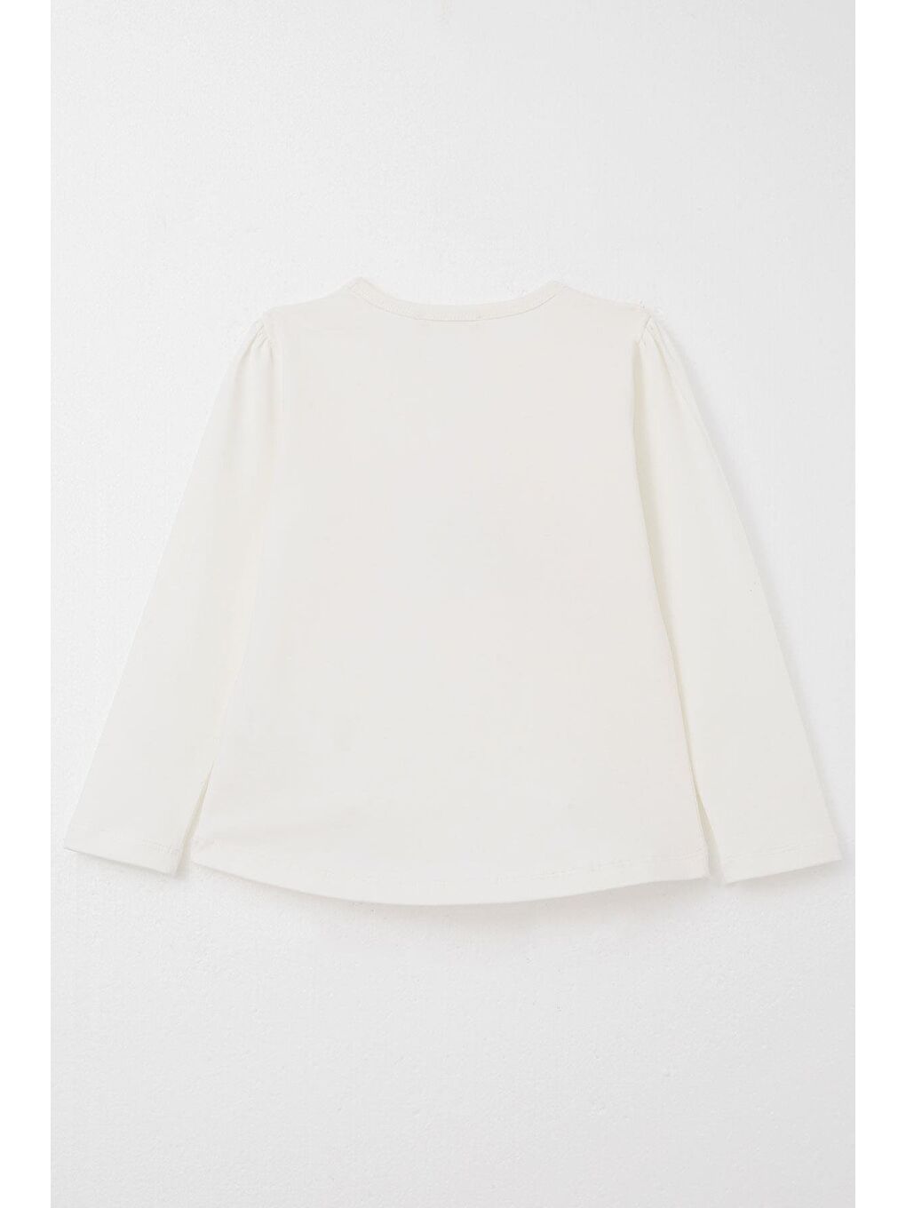 Kız Çocuk Taytlı Takım Sevimli Bebek Ayıcıklar Baskılı Ekru (1-4 Yaş)-3