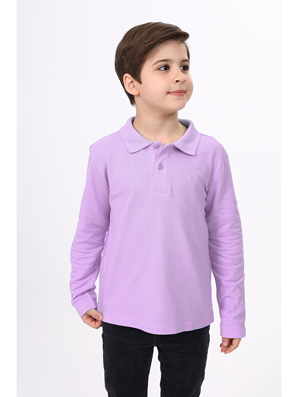 Toontoykids Lila Unisex Çocuk Nakışlı Tişört