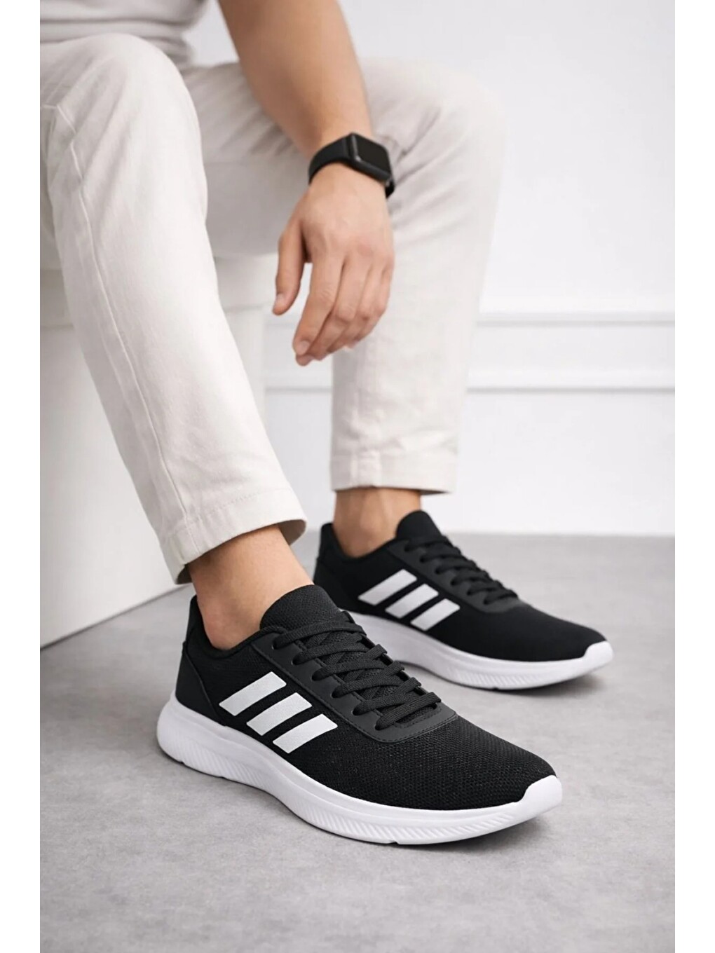 Siyah Unisex Aqua Ayakkabı Günlük Ayakkabı Ortopedik Taban Günlük Ayakkabı Sneakers-2